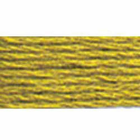 DMC Mouline Special 733 Six-Strand Embroidery Thread Medium Olive Green 8.7-Yards