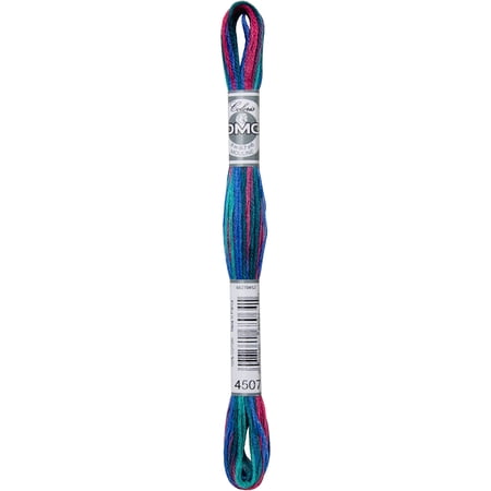 DMC Mouline Coloris 4507 Six-Strand Embroidery Thread BOUGAINVILLEA 8.7-Yards