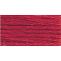 DMC Satin Floss S321 Six-Strand Embroidery Thread Bright Red 8.7-Yards
