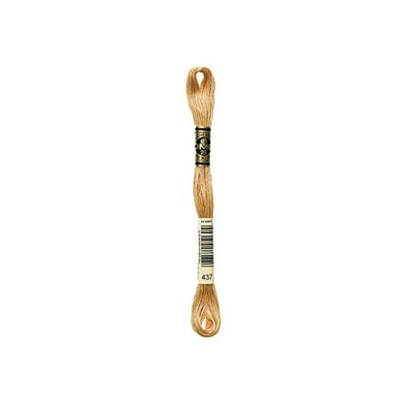 DMC Mouline Special 437 Six-Strand Embroidery Thread Light Tan 8.7-Yards