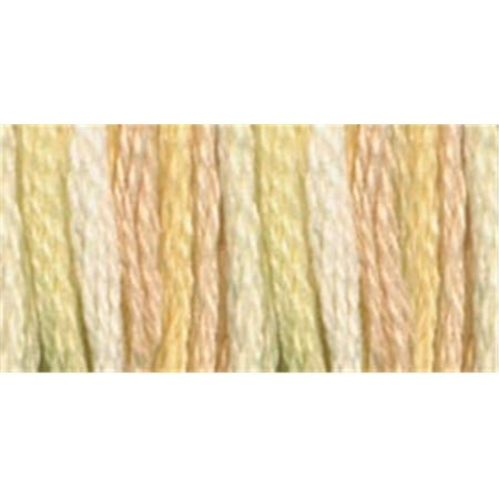 DMC Mouline Colour Variations 4090 Six-Strand Embroidery Thread Golden Oasis 8.7-Yards