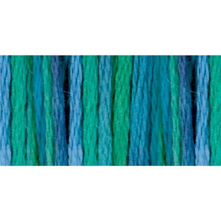 DMC Mouline Colour Variations  4030 Six-Strand Embroidery Thread Monet’s Garden 8.7-Yards