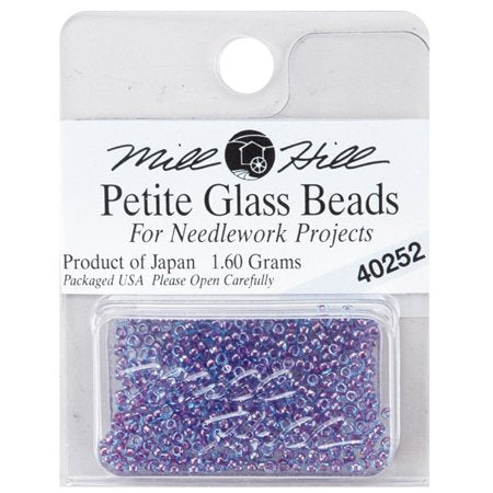 Mill Hill Petite Glass Seed Beads 1.60 Grams/Pkg-Iris 40252
