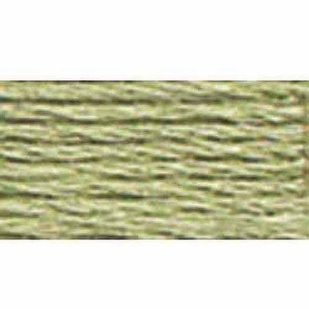 DMC Mouline Special 523 Six Strand Embroidery Cotton Floss  Light Fern Green 8.7-Yard