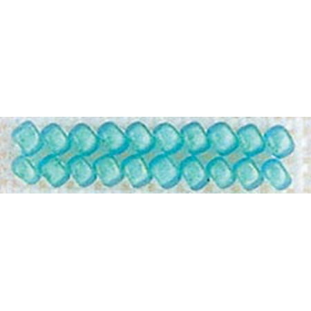 Mill Hill Frosted Glass Seed Beads 2.5mm 4.25g-Aquamarine 62038