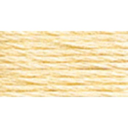 DMC Mouline Special 3823 Six-Strand Embroidery Thread Yellow 8.7-Yards