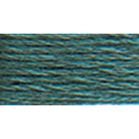 DMC Mouline Special 3768 Six-Strand Embroidery Thread Dark Grey Green 8.7-Yards