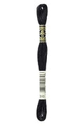DMC Mouline Special 310 Six-Strand Embroidery Thread Black 8.7-Yards
