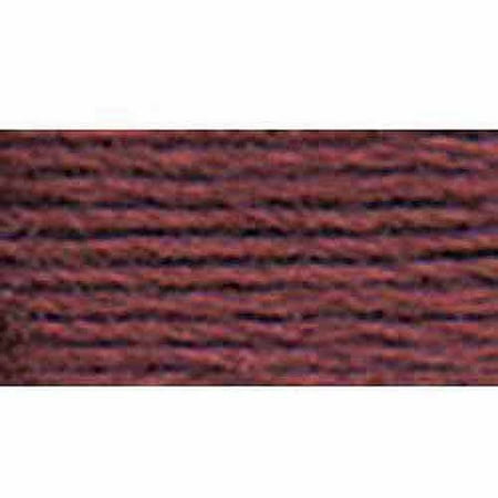 DMC Mouline Special 3802 Six-Strand Embroidery Thread Antique Mauve Very Dark 8.7-Yards