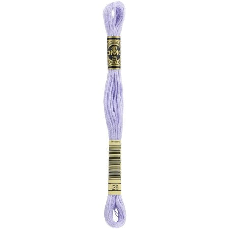 DMC Mouline Special 26 Six-Strand Embroidery Thread Pale Lavender 8.7-Yards