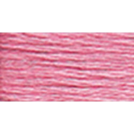 DMC Mouline Special 604 Six-Strand Embroidery Thread Light Cranberry 8.7-Yards