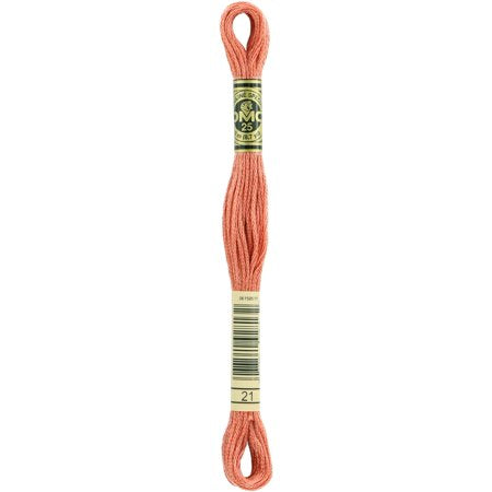 DMC Mouline Special 21 Six-Strand Embroidery Thread Medium Light Alizarin 8.7-Yards