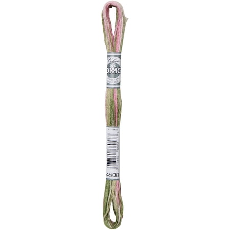 DMC Mouline Coloris 4500 Six-Strand Embroidery Thread Columbine Gardens 8.7-Yards