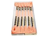 DMC Light Effects Embroidery Floss E967 8.7yd-Soft Peach