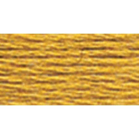 DMC Mouline Special 729 Six-Strand Embroidery Thread  Medium Old Gold  8.7-Yards