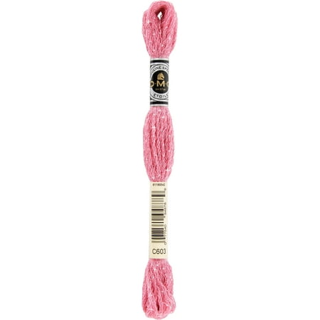 DMC Etoile Floss C603 Six-Strand Embroidery Thread Cranberry 8.7-Yards
