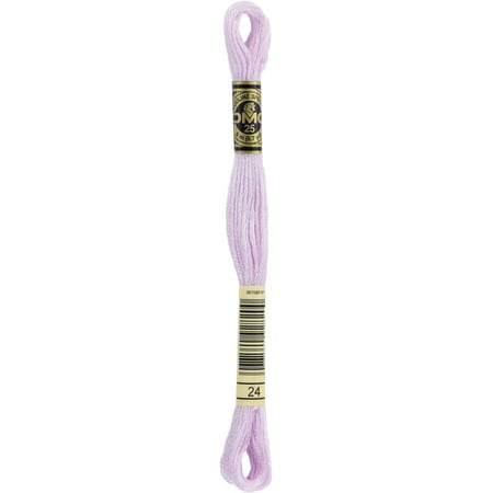 DMC Mouline Special 24 Six-Strand Embroidery Thread  White Lavender 8.7-Yards