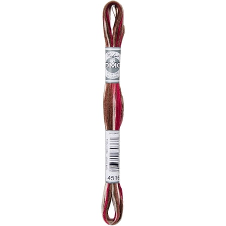 DMC Mouline Coloris 4516 Six-Strand Embroidery Thread Black Forest 8.7-Yards