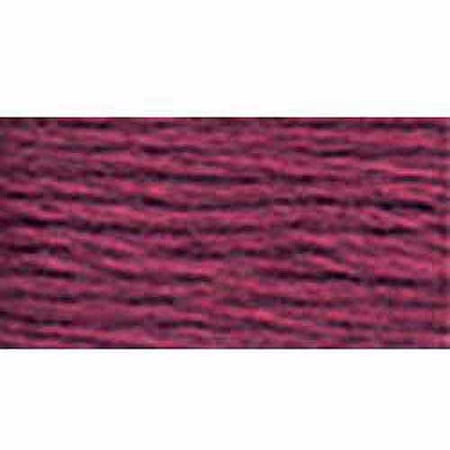 DMC Mouline Special 3803 Six-Strand Embroidery Thread Dark Mauve 8.7-Yards