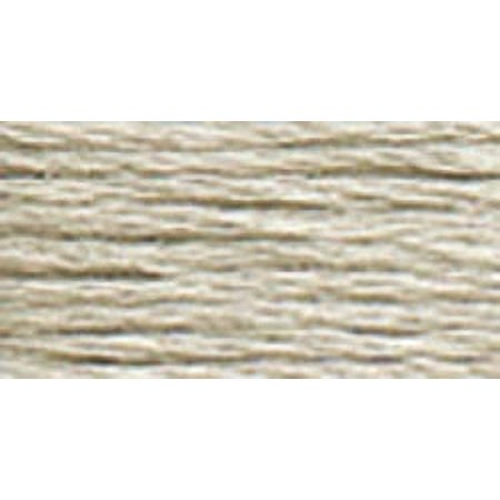 DMC Mouline Special 3024 Six-Strand Embroidery Thread Light Brown Gray 8.7-Yards