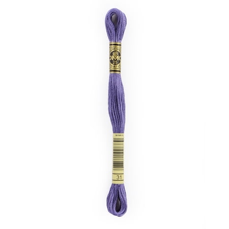 DMC Mouline Special 31 Six-Strand Embroidery Thread  Blueberry 8.7-Yards