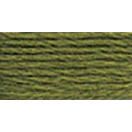 DMC Mouline Special 580 Six-Strand Embroidery Thread Dark Moss Green 8.7-Yards