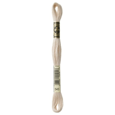 DMC Mouline Special 543 Six-Strand Embroidery Thread Ultra Very Light Beige Brown 8.7-Yards
