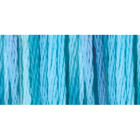 DMC Mouline Colour Variations 4020 Six-Strand Embroidery Thread Tropical Waters  8.7-Yards