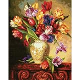 Dimensions Cross Stitch Kit Parrot Tulips