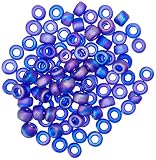 Mill Hill Glass Beads Size 6/0 4mm 5.2g-Frosted Periwinkle 16021