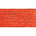 DMC Mouline Special 608 Six-Strand Embroidery Thread Bright Orange 8.7-Yards
