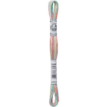 DMC Mouline Coloris 4501 Six-Strand Embroidery Thread Wildflowers 8.7-Yards