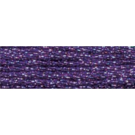 DMC Light Effects E3837 Six-Strand Embroidery Thread Purple Ruby 8.7-Yards