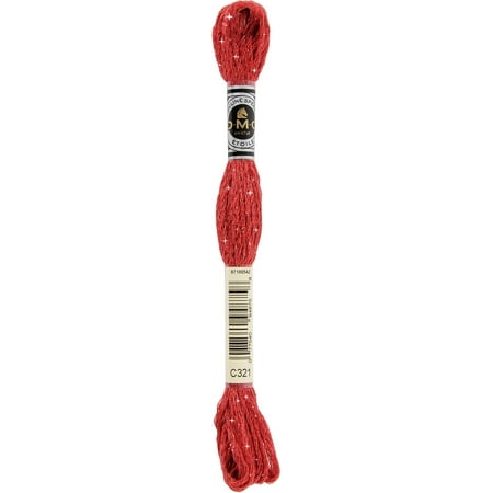 DMC Etoile Floss C321 Six-Strand Embroidery Thread Red 8.7-Yards