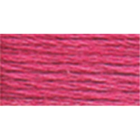 DMC Satin Floss S602 Six-Strand Embroidery Thread HIBISCUS PINK 8.7-Yards