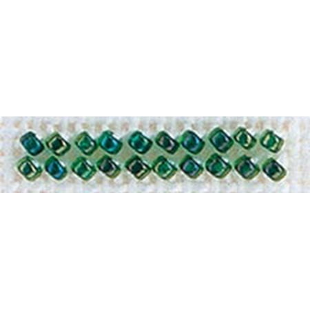 Mill Hill Petite Glass Seed Beads 2mm 1.6g-Emerald 40332