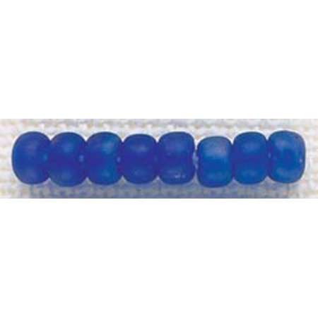 Mill Hill Glass Beads Size 6/0 4mm 5.2g-Frosted Periwinkle 16021