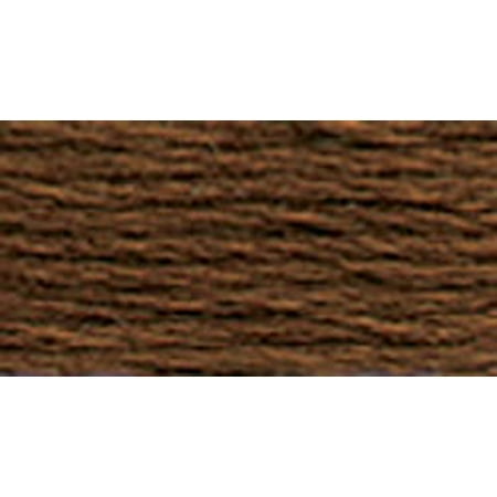 DMC Mouline Special 801 Six-Strand Embroidery Thread Dark Coffee Brown 8.7-Yards
