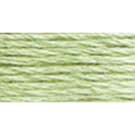 DMC Mouline Special 369 Six-Strand Embroidery Thread Very Light Pistachio Green 8.7-Yards