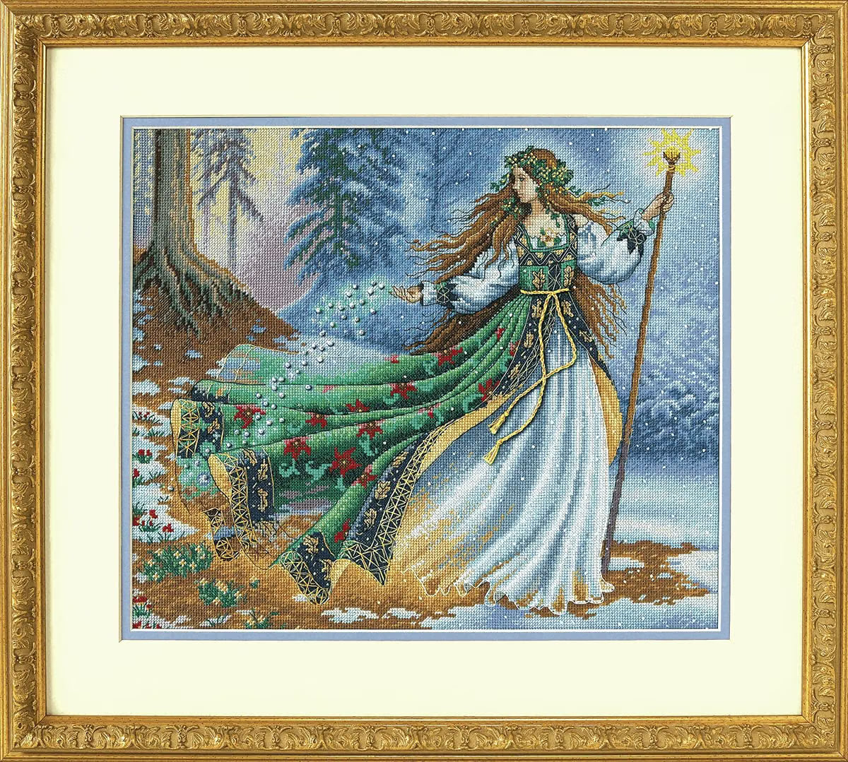 The Dimensions  Counted Cross Stitch Kit "Woodland Enchantress" 35173