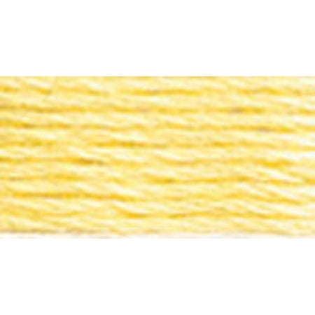 DMC Mouline Special 3078 Six-Strand Embroidery Thread Light Golden Yellow 8.7-Yards