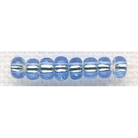 Mill Hill Glass Beads Size 6/0 4mm 5.2g-Crystal Blue 16026