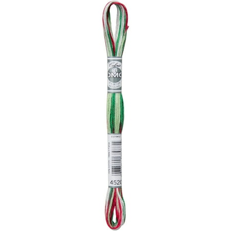 DMC Mouline Coloris 4520 Six-Strand Embroidery Thread Christmas Story 8.7-Yards