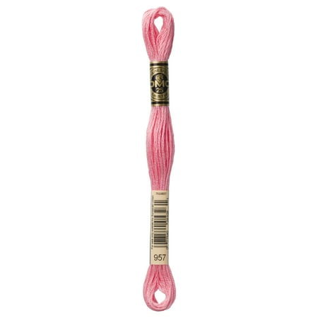 DMC Mouline Special 957 Six-Strand Embroidery Thread Geranium Pale 8.7-Yards