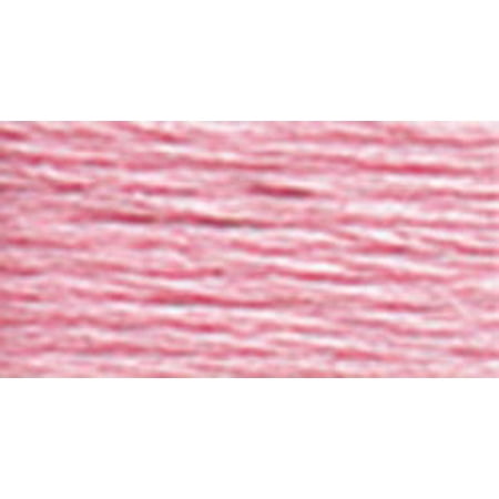 DMC Mouline Special 605 Six-Strand Embroidery Thread Very Light Cranberry 8.7-Yards