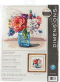 Dimennsions Counted Classic Garden Bouquet Cross Stitch Kit