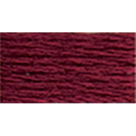 DMC Mouline Special 814 Six-Strand Embroidery Thread Dark Garnet 8.7-Yards