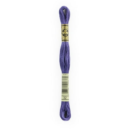 DMC Mouline Special 32 Six-Strand Embroidery Thread  Dark Blueberry 8.7-Yards