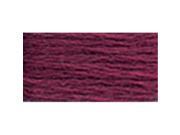 DMC Mouline Special 3685 Six-Strand Embroidery Thread Dark Mauve 8.7-Yards