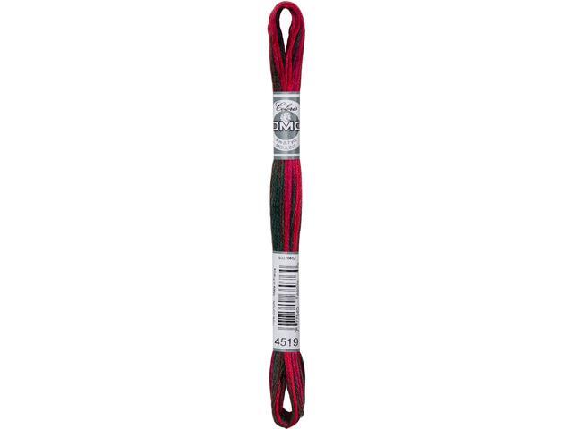 DMC Mouline Coloris 4519 Six-Strand Embroidery Thread Jingle Bells 8.7-Yards